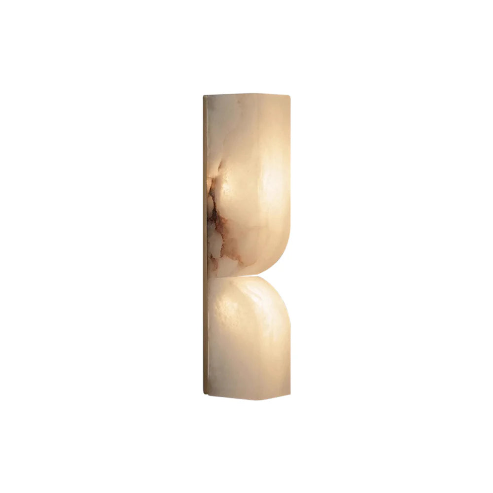 Aplique de pared rectangular Alabaster Essence