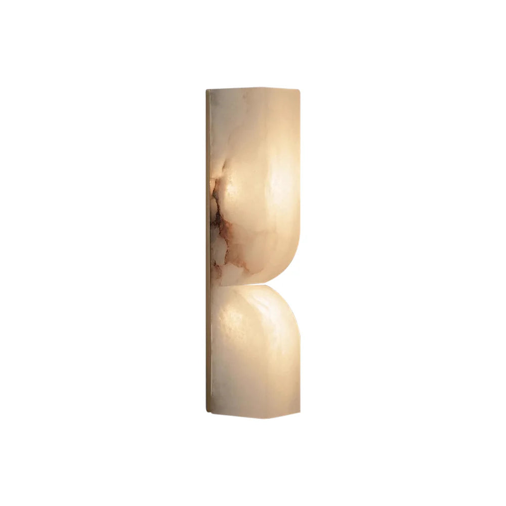Aplique de pared rectangular Alabaster Essence