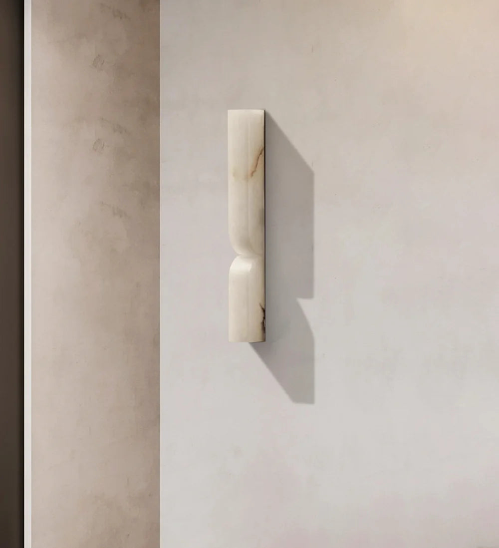 Aplique de pared rectangular Alabaster Essence