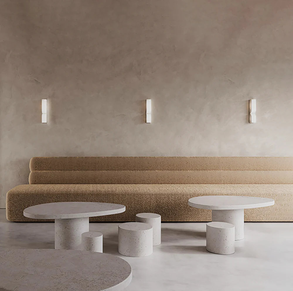 Aplique de pared rectangular Alabaster Essence