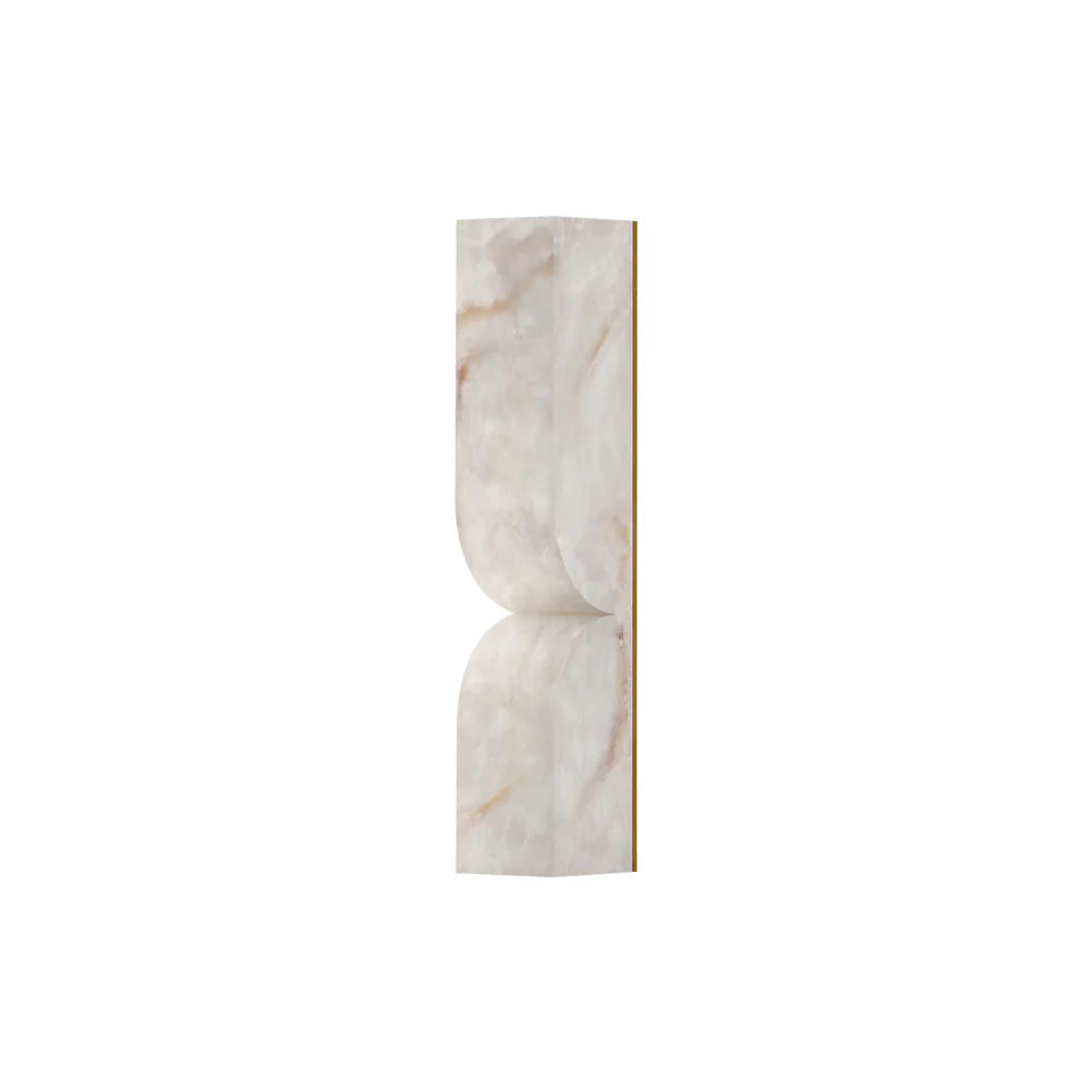 Aplique de pared rectangular Alabaster Essence
