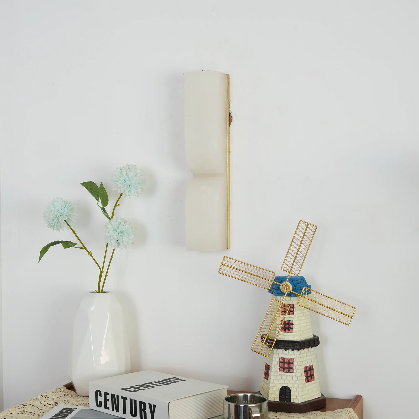 Aplique de pared rectangular Alabaster Essence