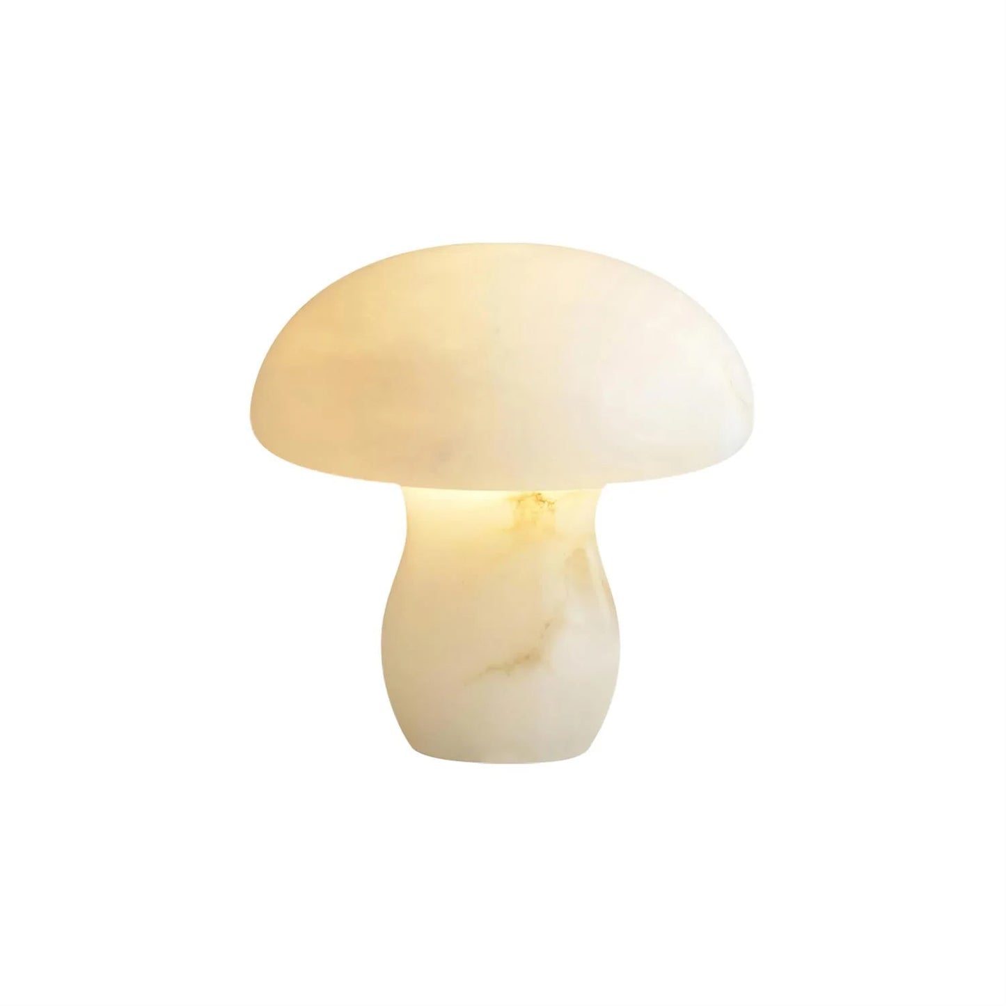 Lámpara de mesa hongo de alabastro