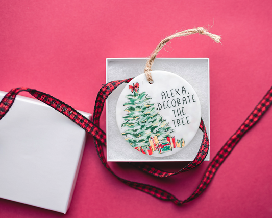 Adorno navideño de Alexa