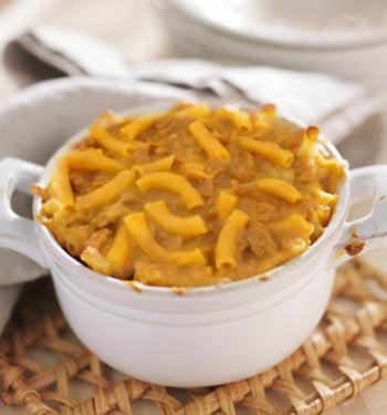 Pasta con queso estilo Filadelfia