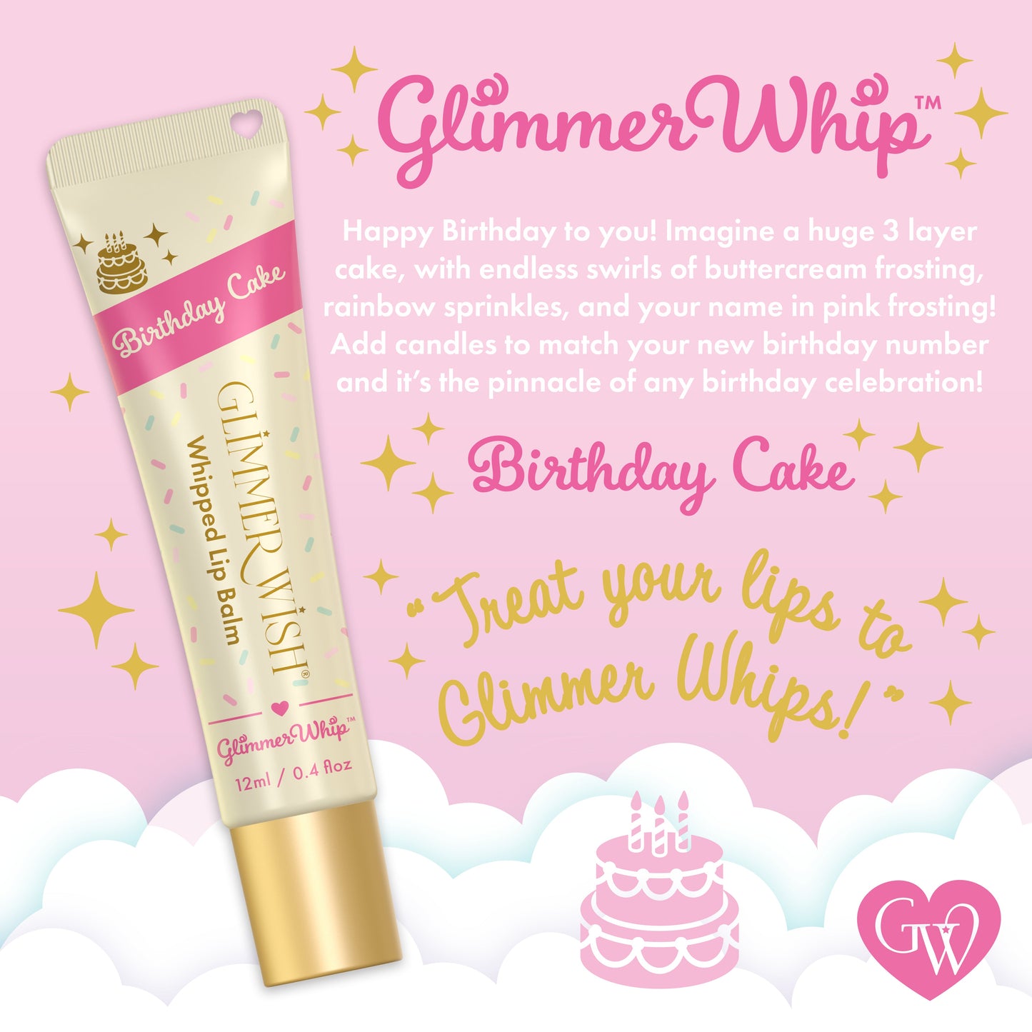 Glimmer Whip - Bálsamo labial batido