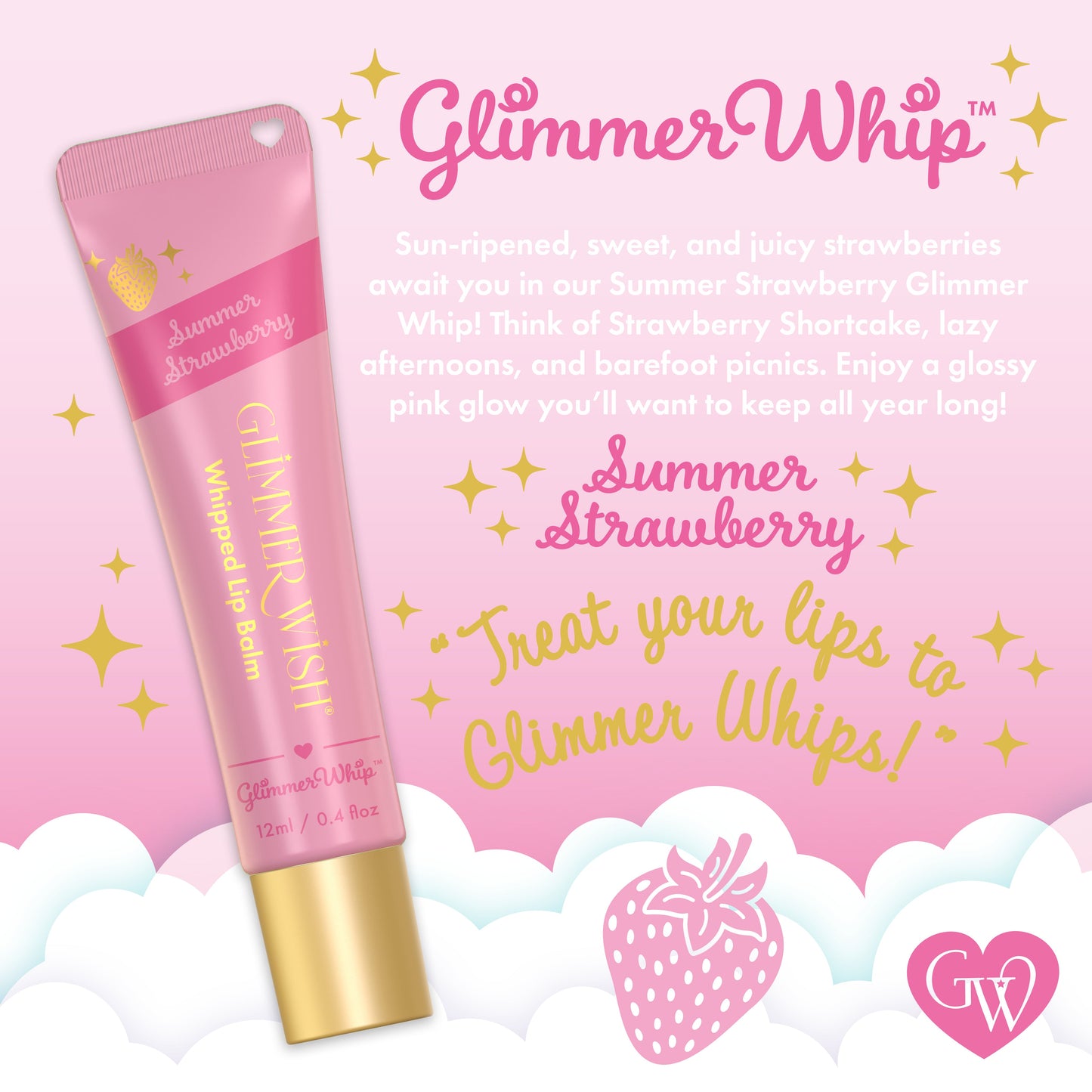 Glimmer Whip - Bálsamo labial batido