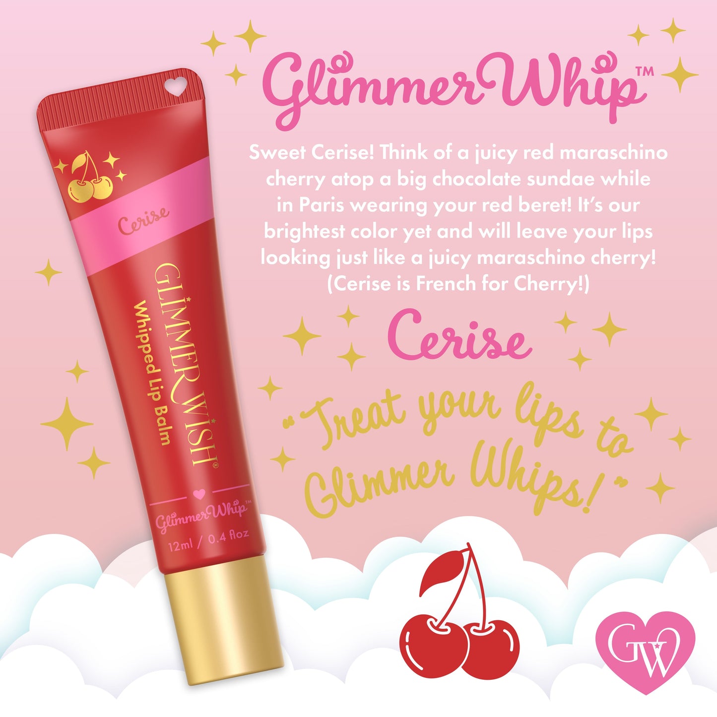 Glimmer Whip - Bálsamo labial batido