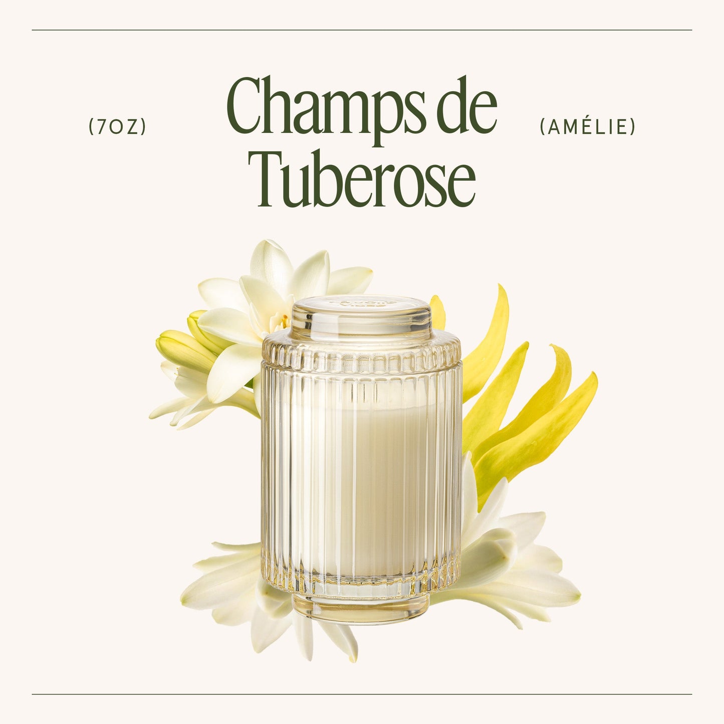 Amélie –  Champs de Tuberose Candle