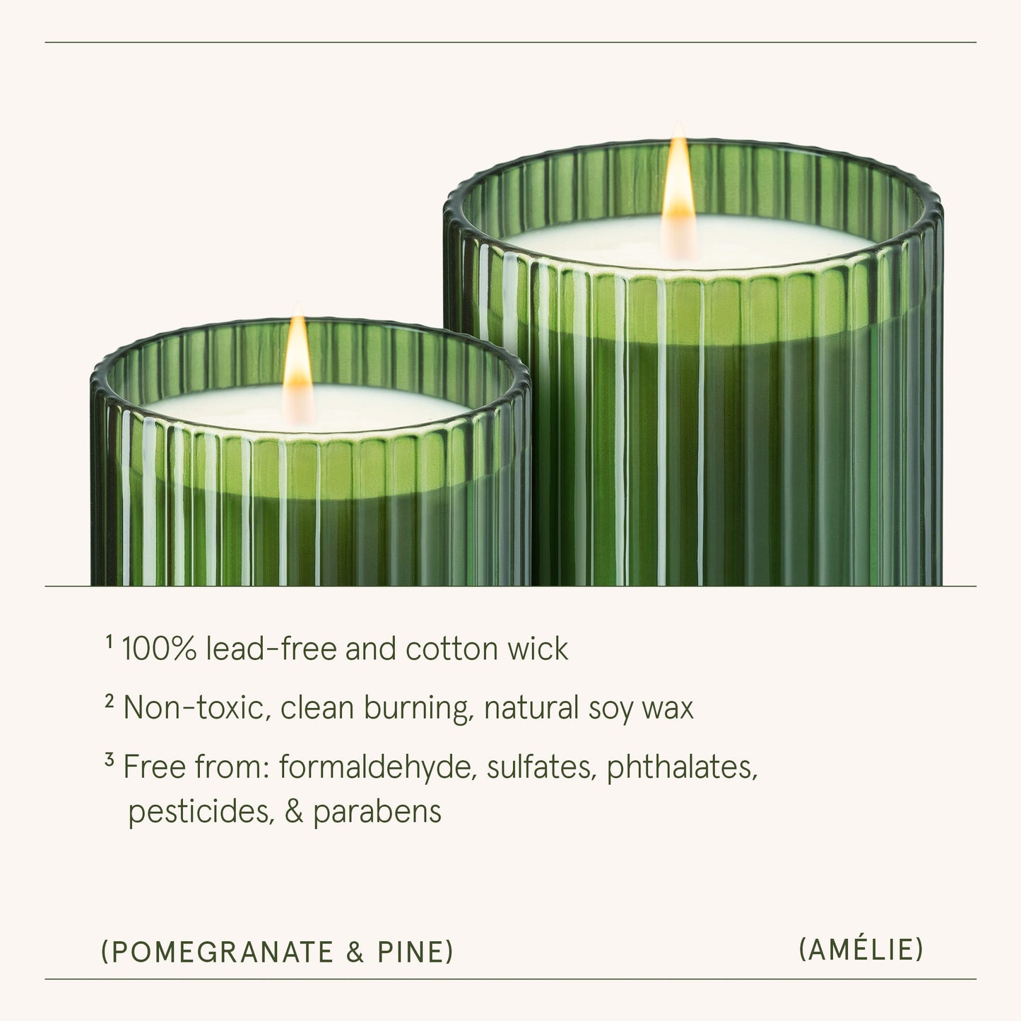 Amélie – Pomegranate & Pine Candle