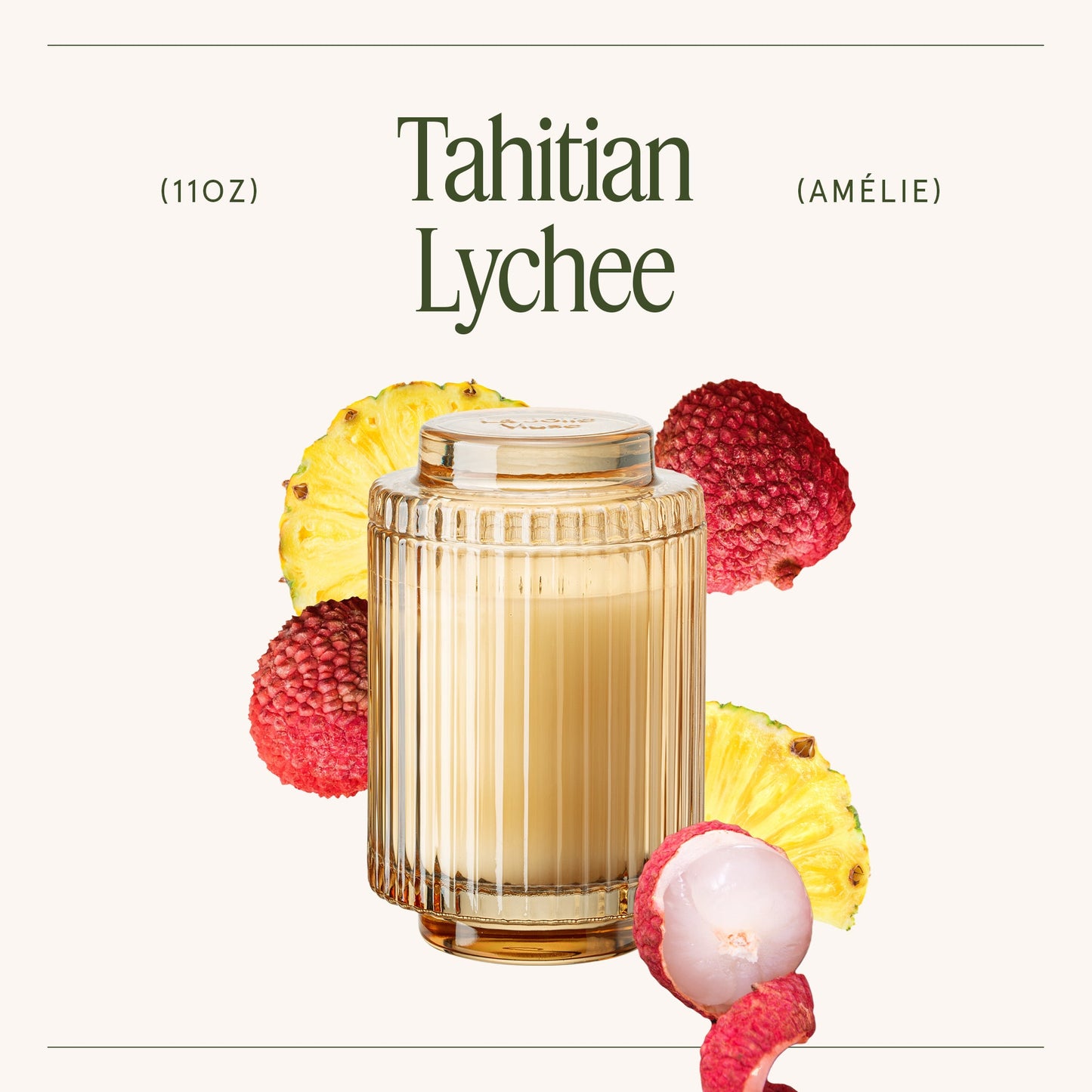 Amélie – Tahitian Lychee Candle