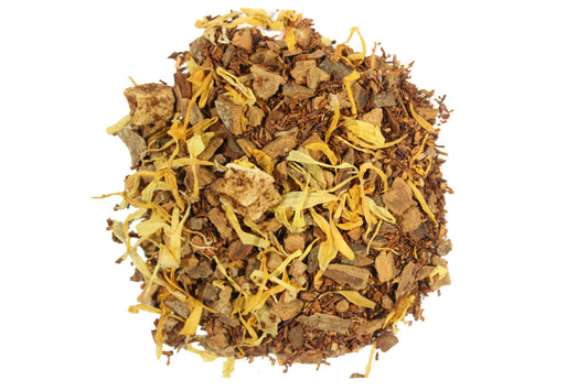 Té de hierbas de pastel de manzana americano