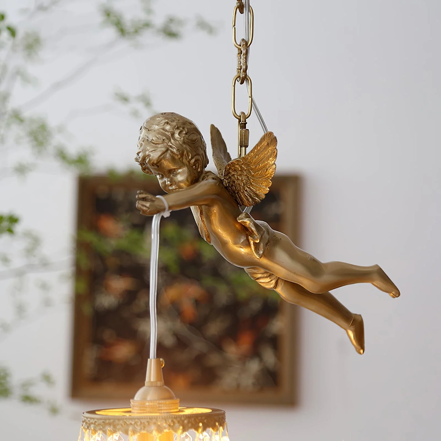 Lámpara colgante Ángel