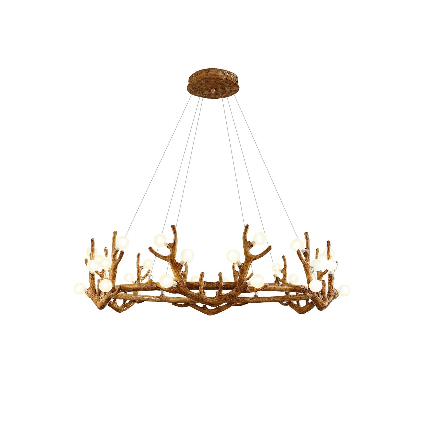 Candelabro con forma de cornamenta