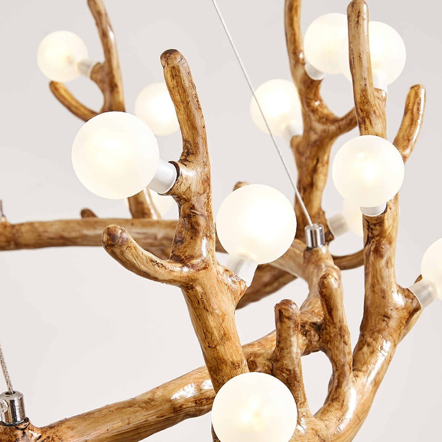 Candelabro con forma de cornamenta