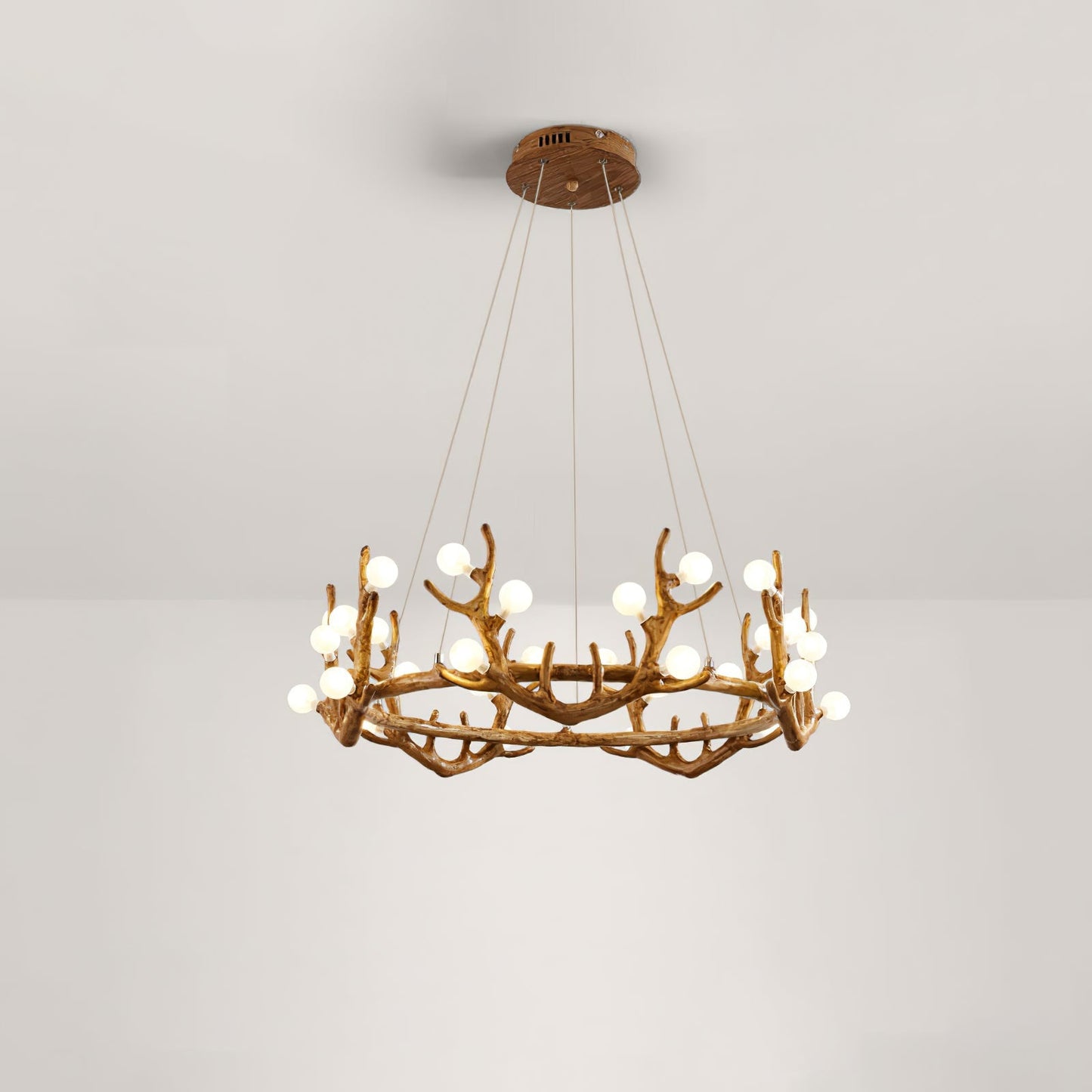 Candelabro con forma de cornamenta