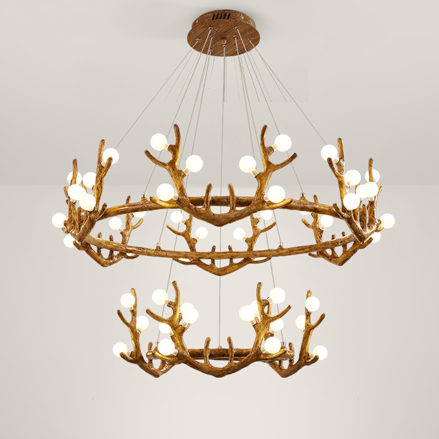 Candelabro con forma de cornamenta
