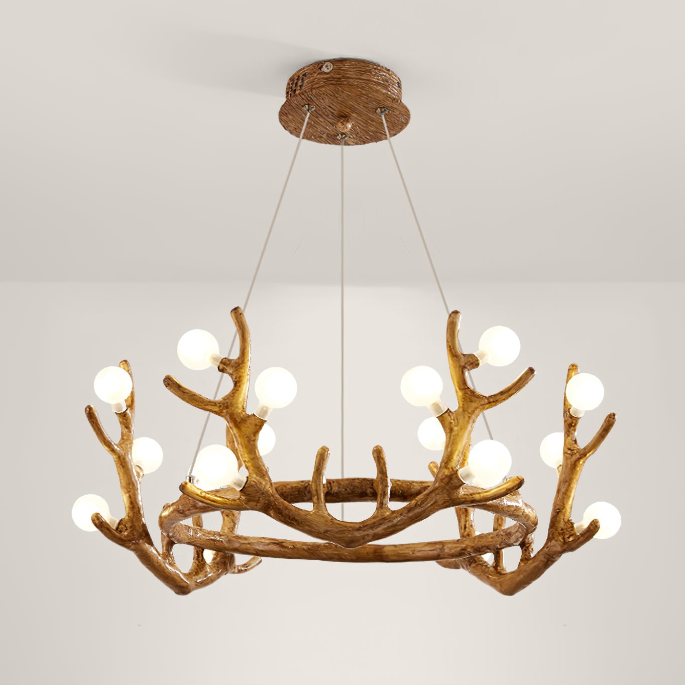 Candelabro con forma de cornamenta