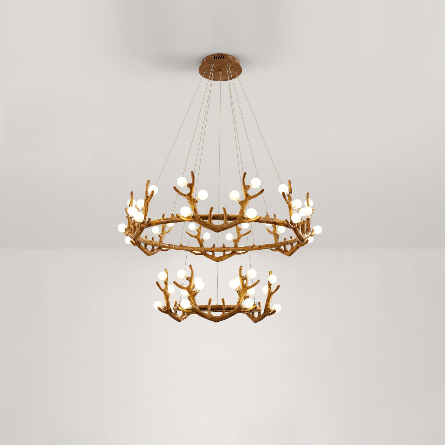 Candelabro con forma de cornamenta