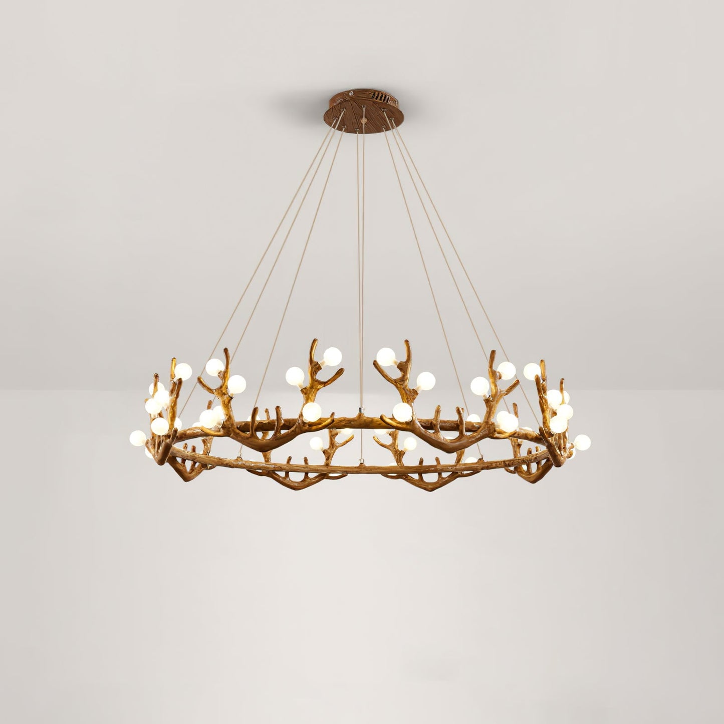 Candelabro con forma de cornamenta