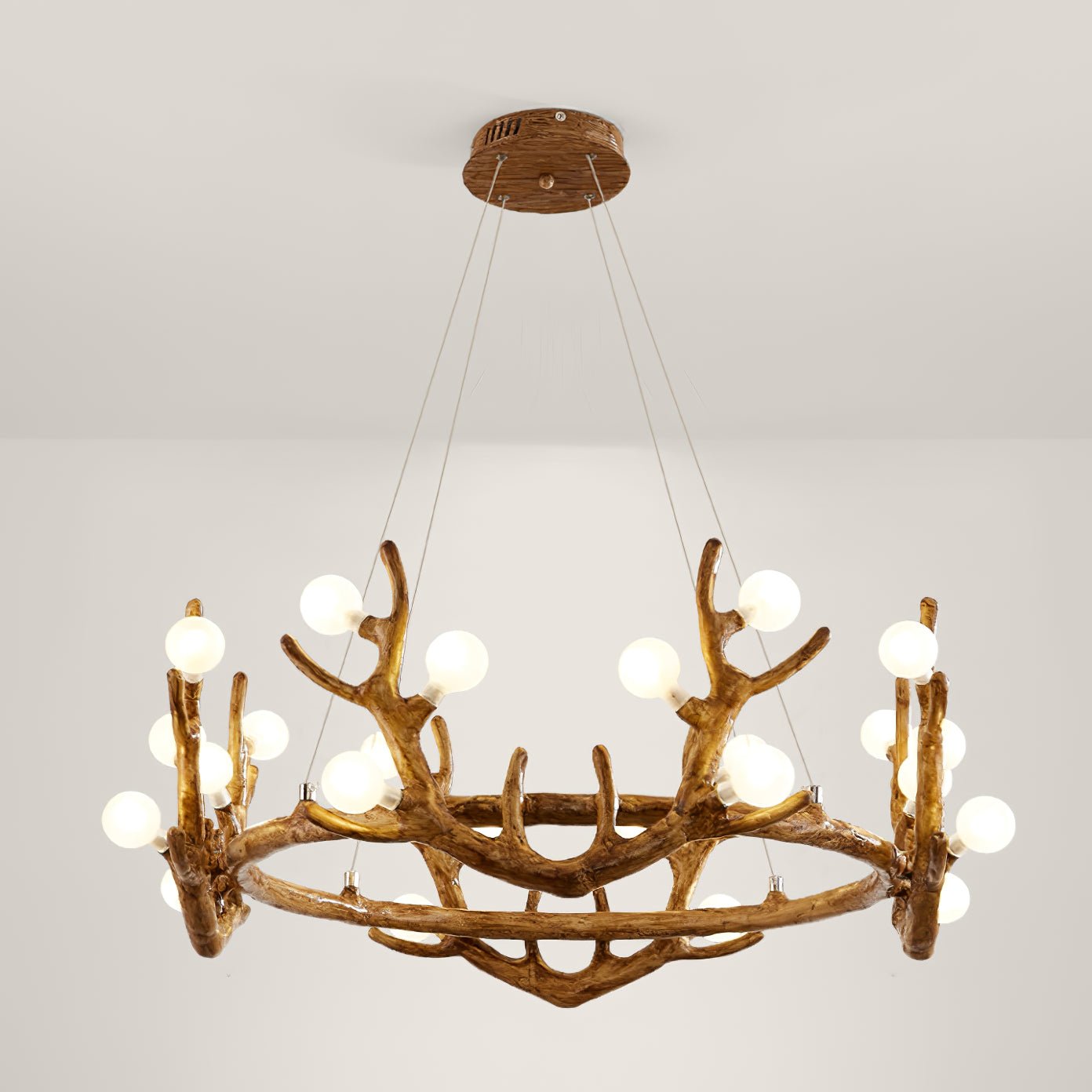 Candelabro con forma de cornamenta