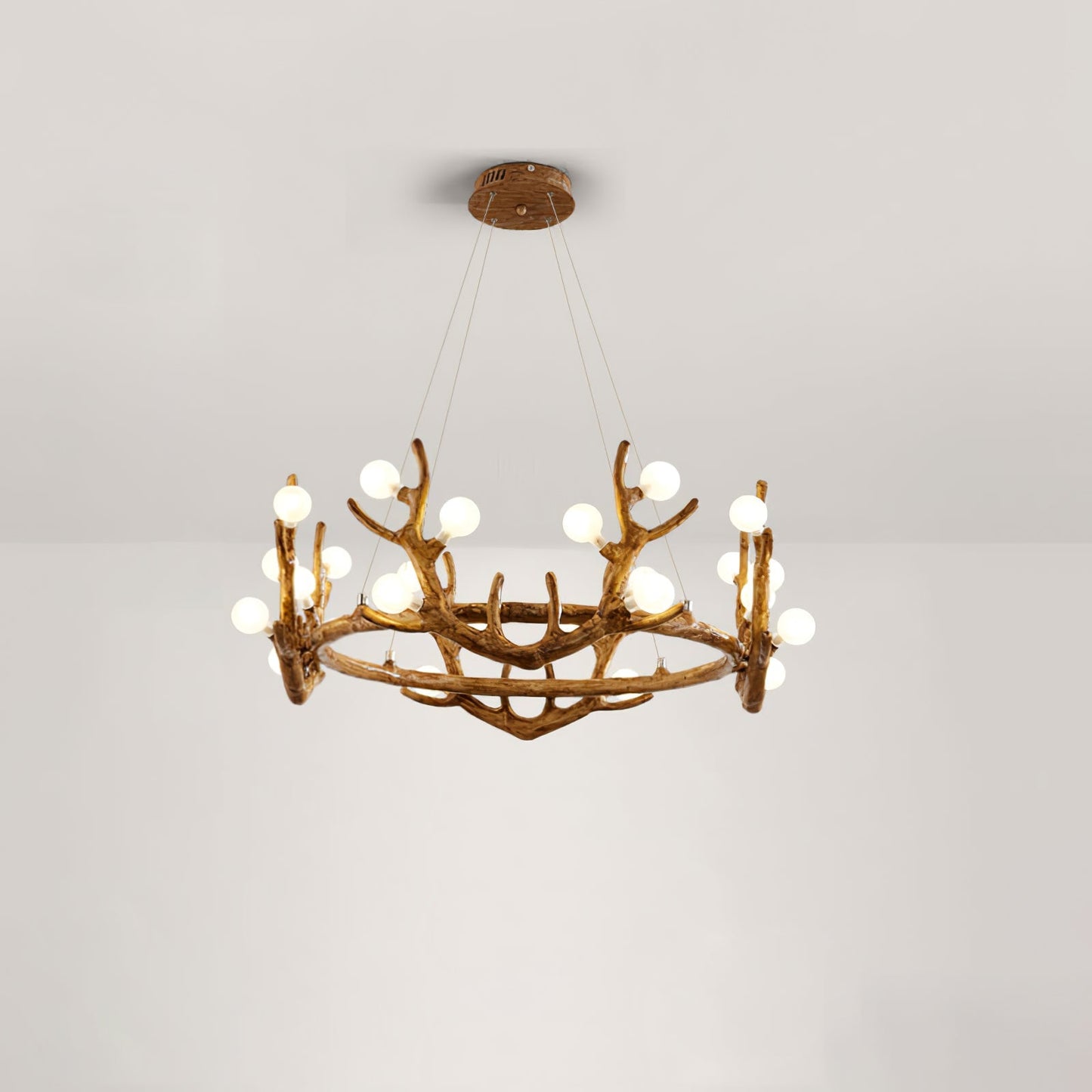Candelabro con forma de cornamenta