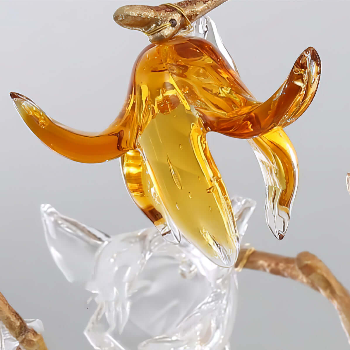 Araña de cristal y latón Aosta