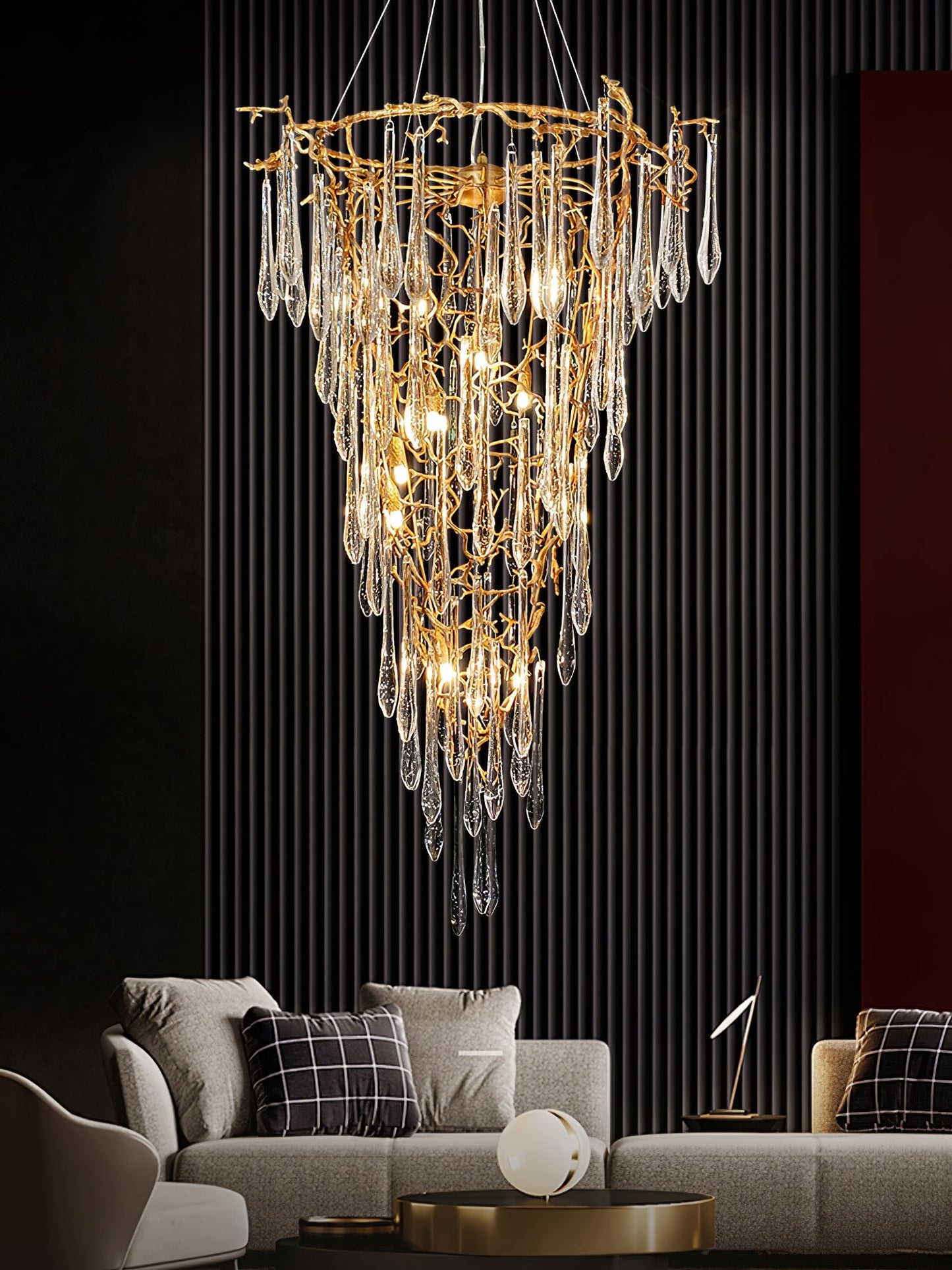 Candelabros Aqua Parable