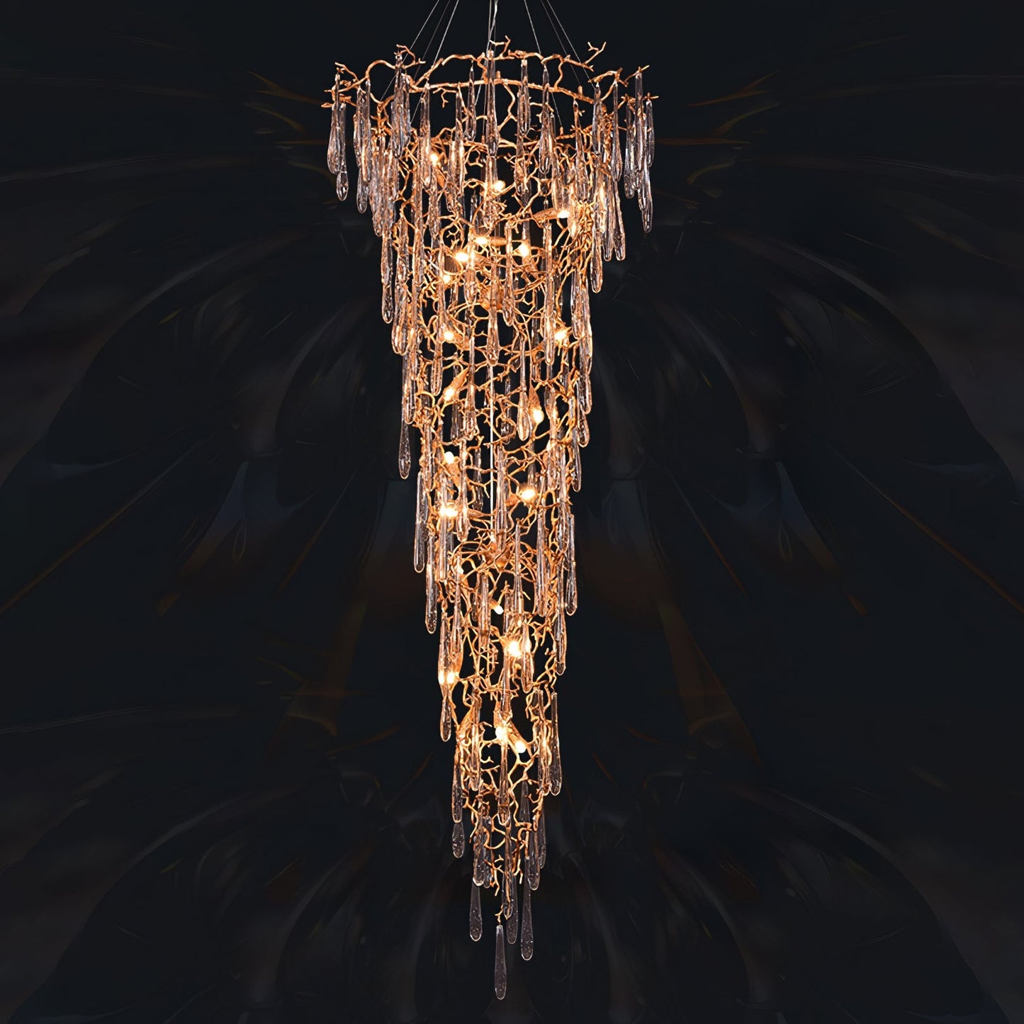 Candelabros Aqua Parable