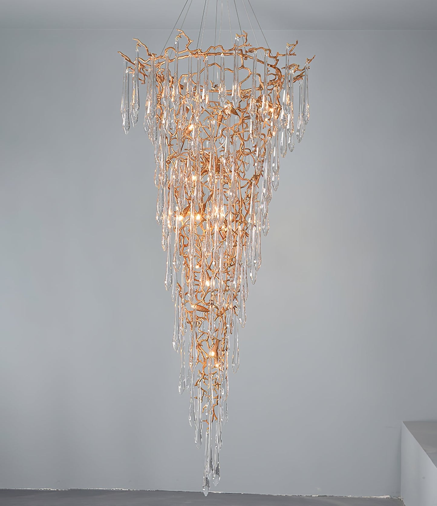 Candelabros Aqua Parable