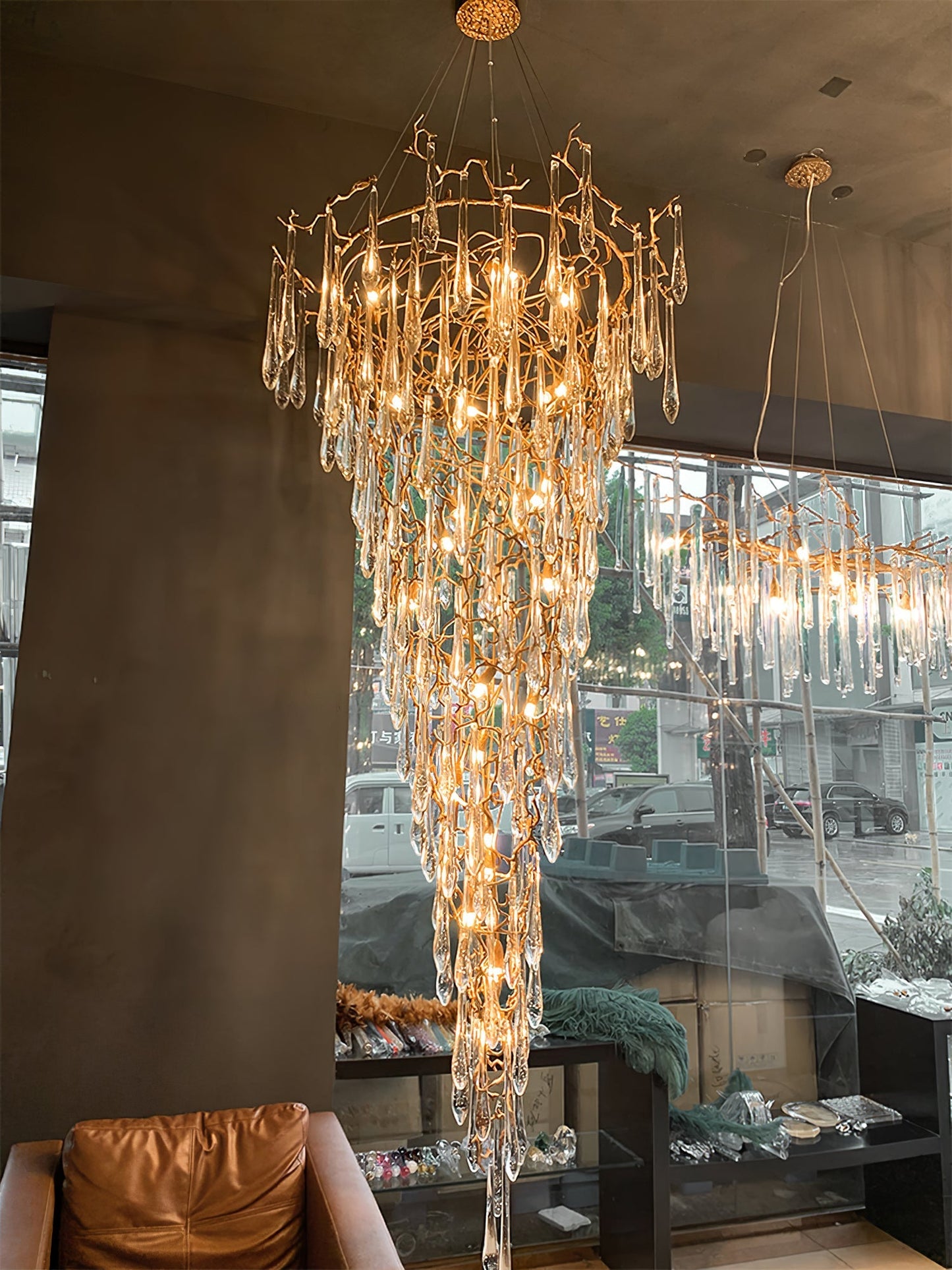 Candelabros Aqua Parable