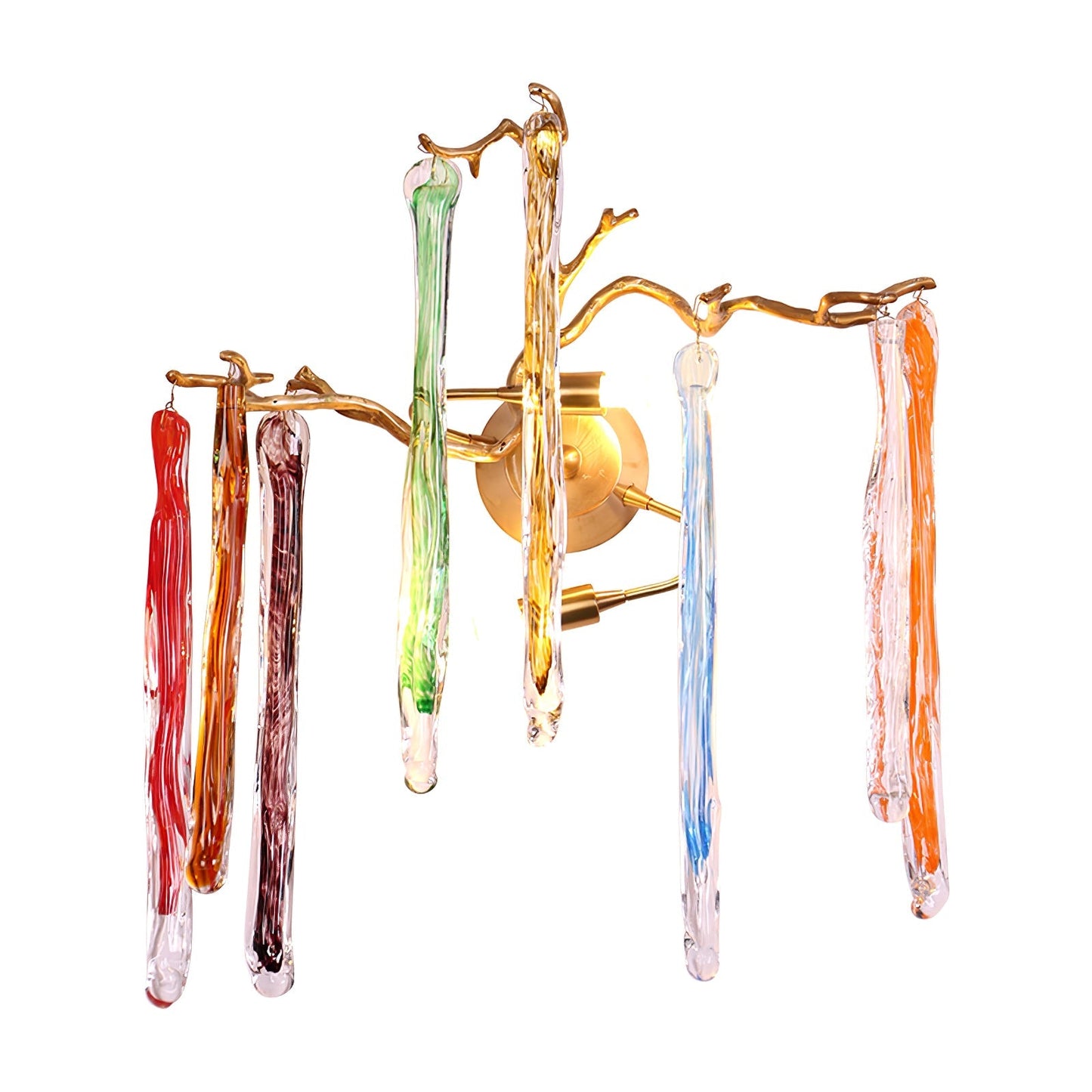 Lámpara de pared Aqua Salix Crystal