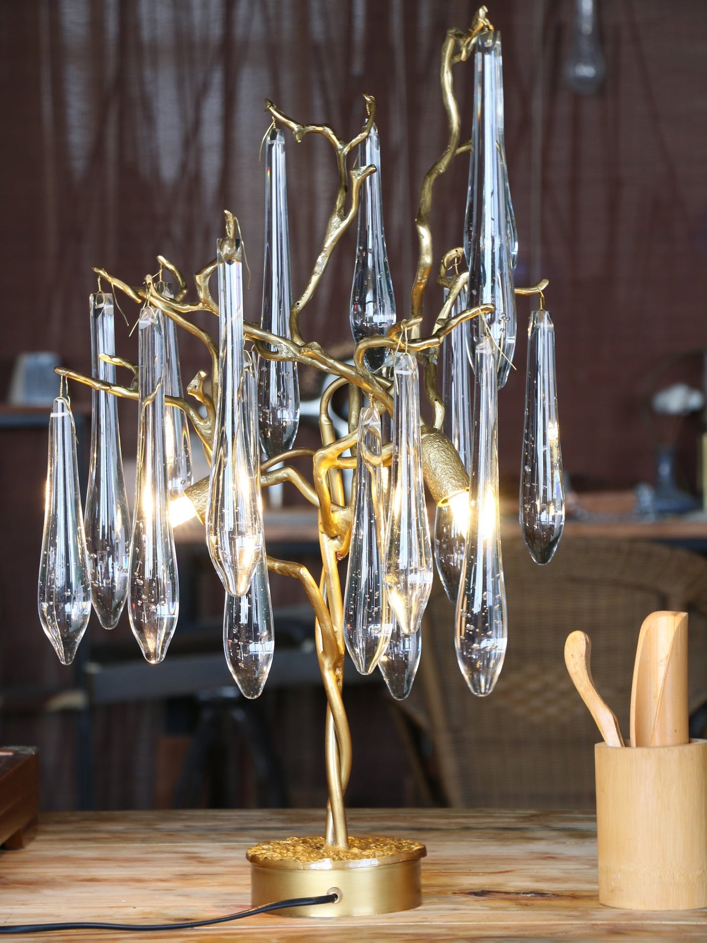 Lámpara de Mesa Aqua Willow