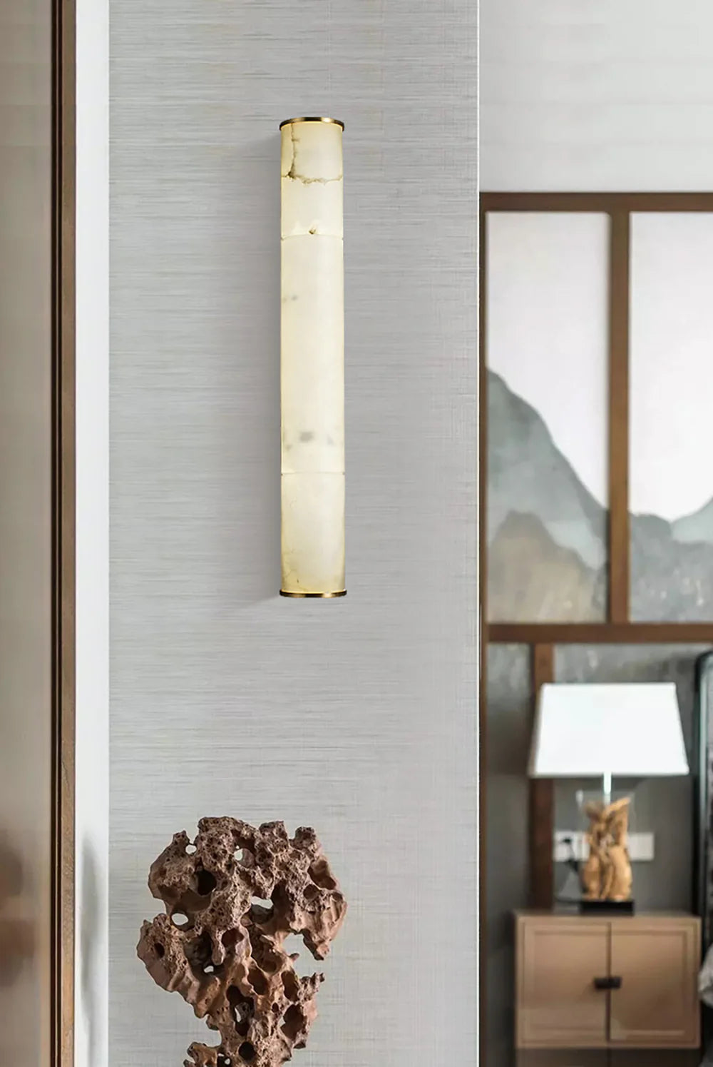 Lámpara de pared Alabaster Aquilus