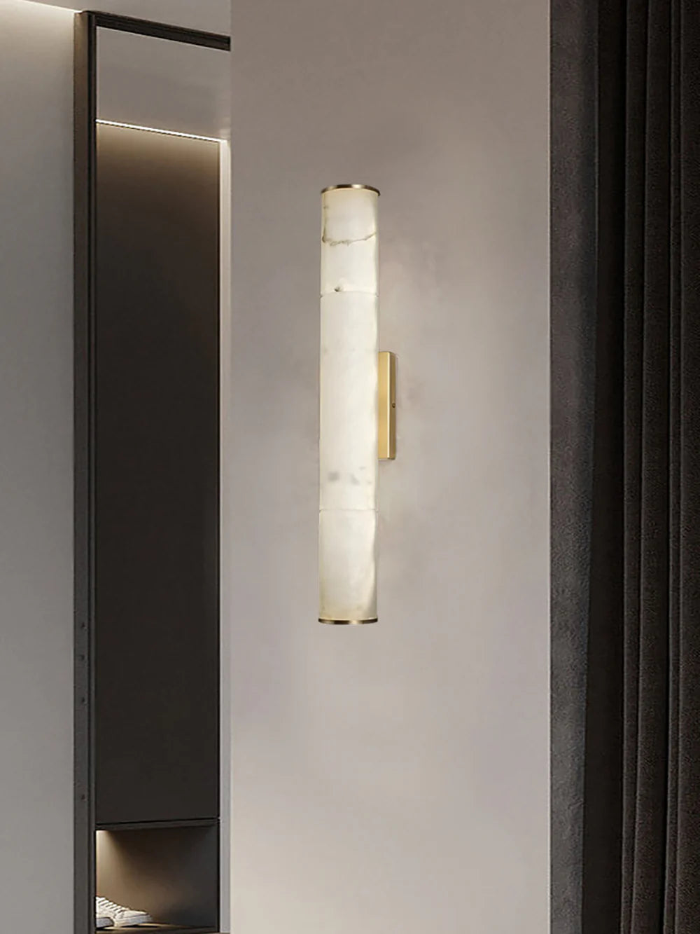 Lámpara de pared Alabaster Aquilus