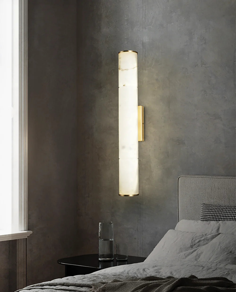 Lámpara de pared Alabaster Aquilus