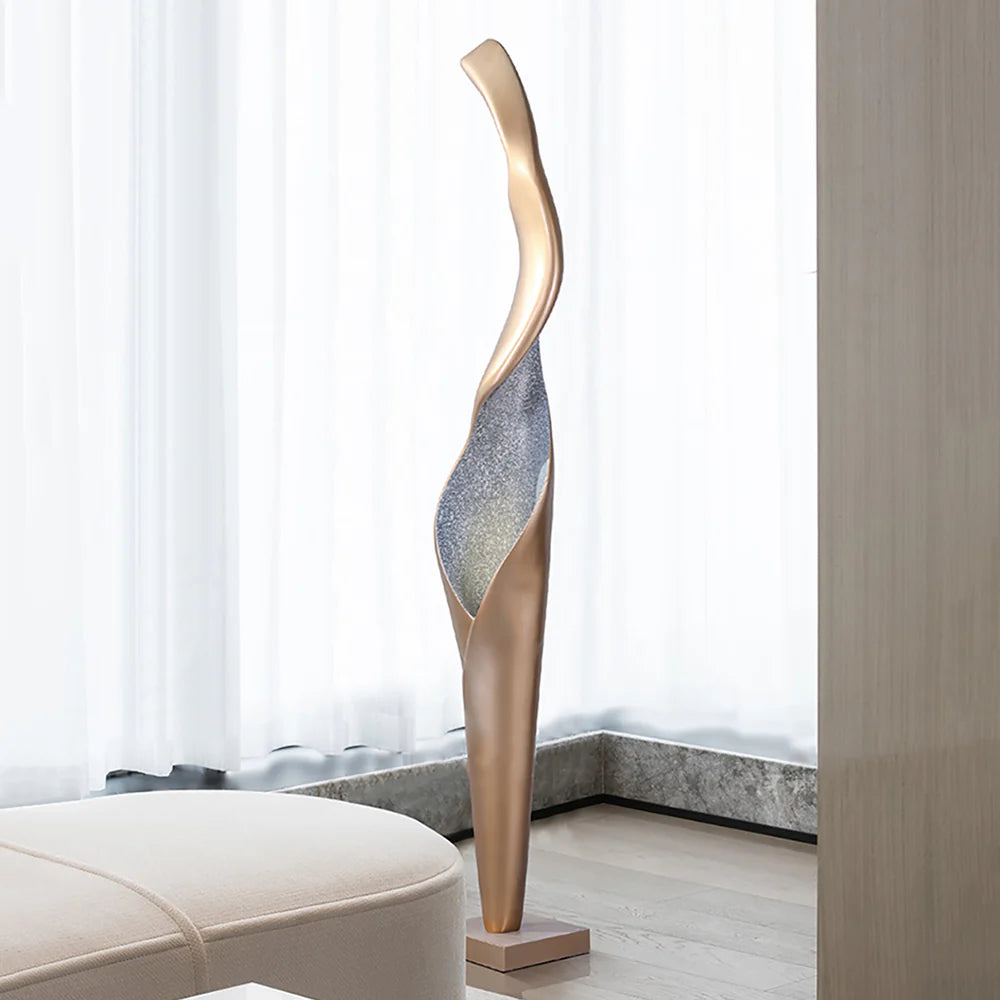 Lámpara de pie de escultura Art Torch