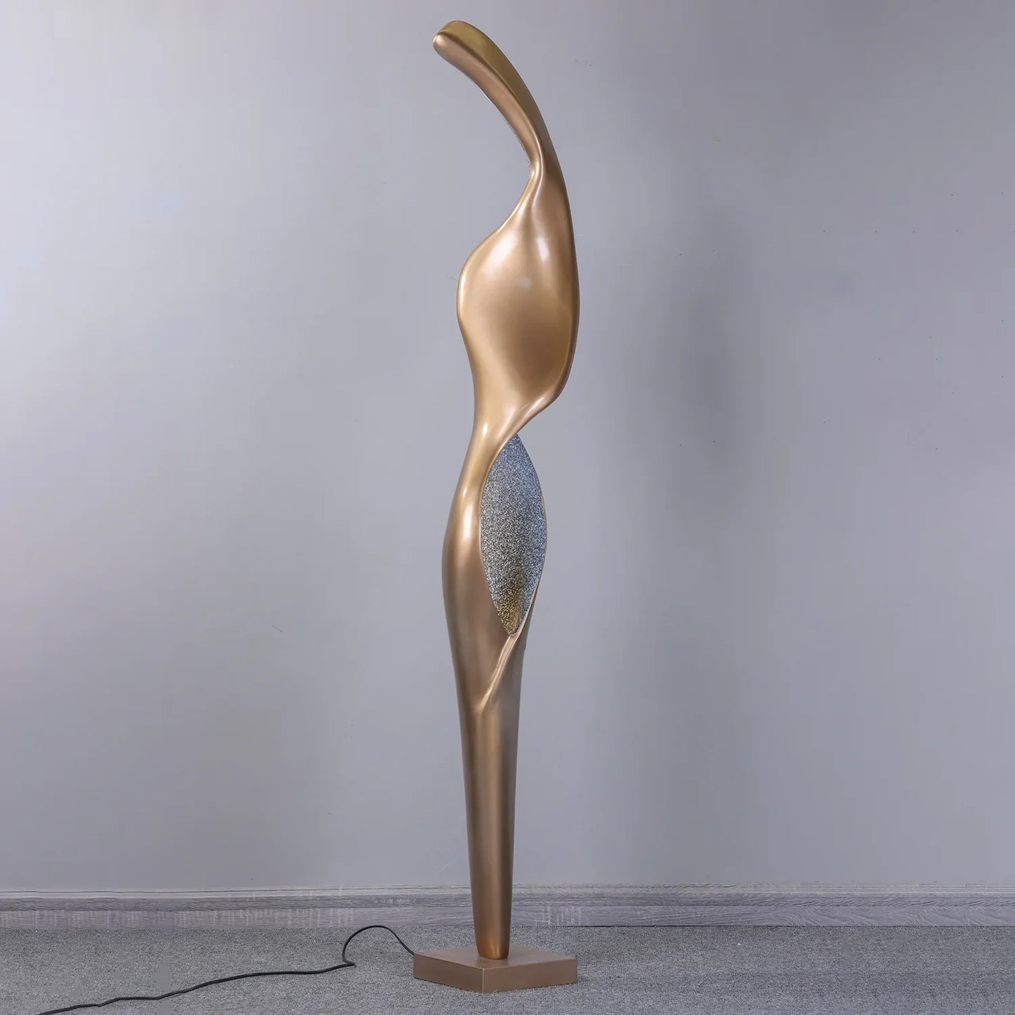 Lámpara de pie de escultura Art Torch