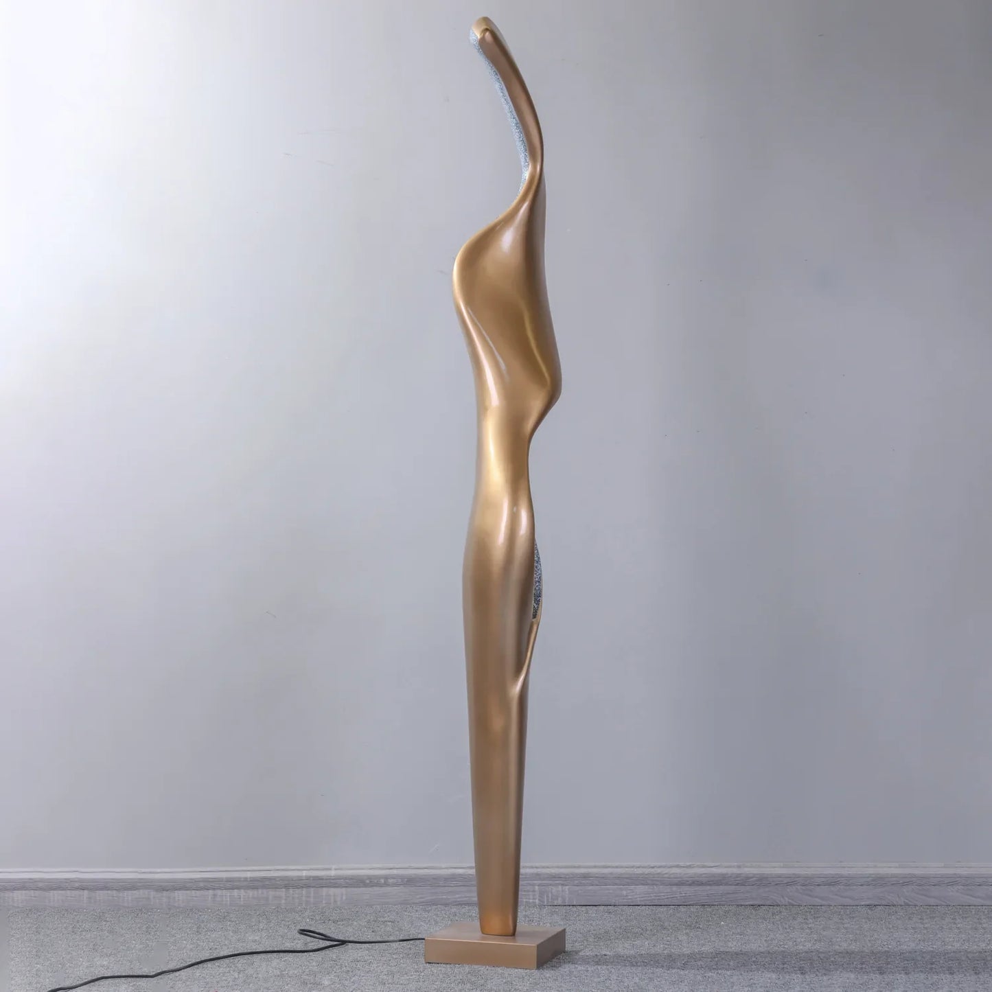 Lámpara de pie de escultura Art Torch