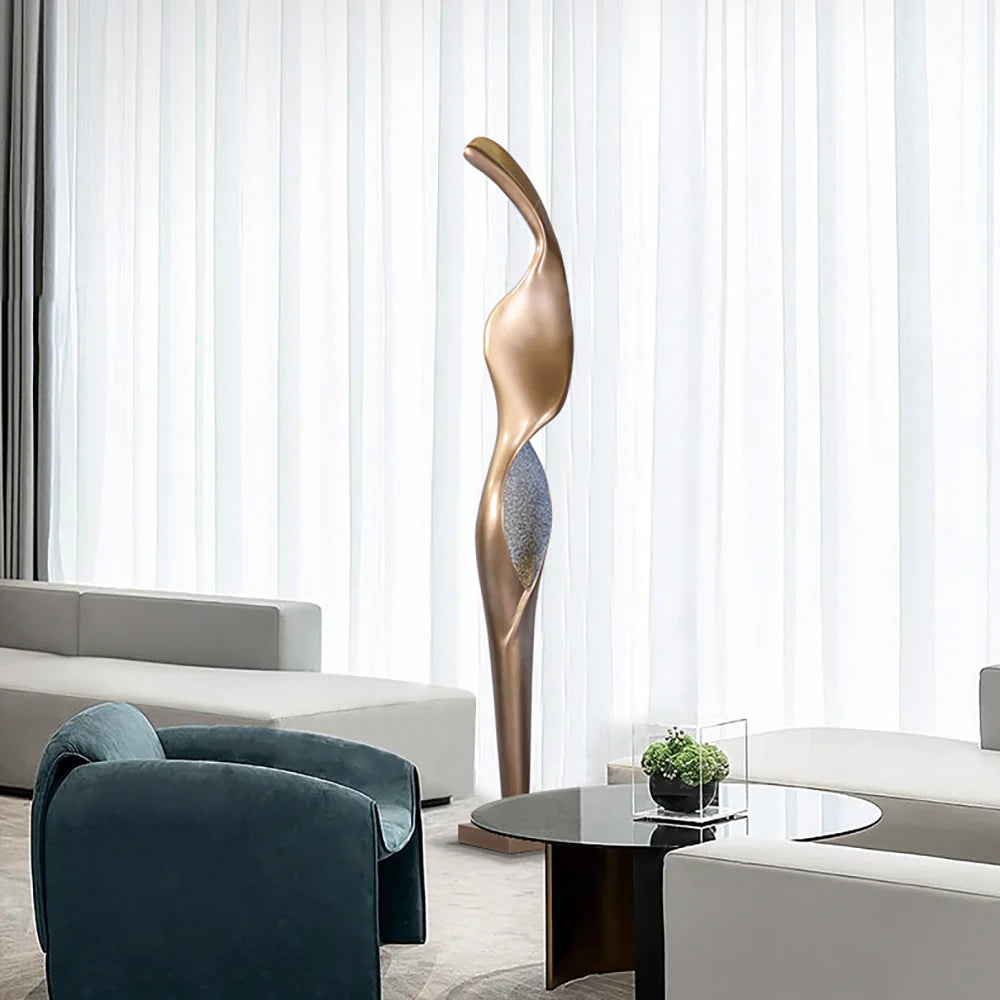 Lámpara de pie de escultura Art Torch