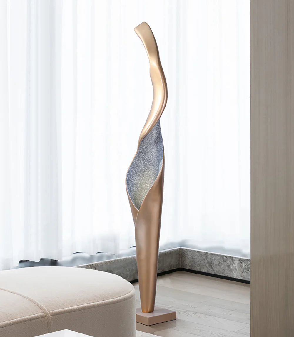 Lámpara de pie de escultura Art Torch