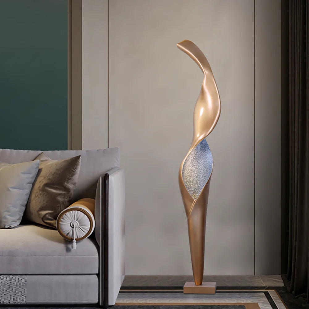 Lámpara de pie de escultura Art Torch