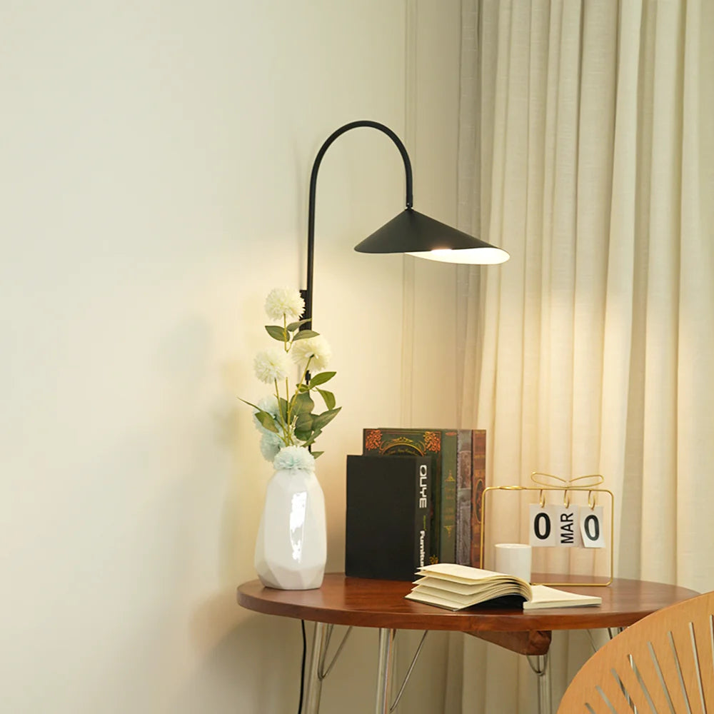 Lámpara de pared Arum giratoria