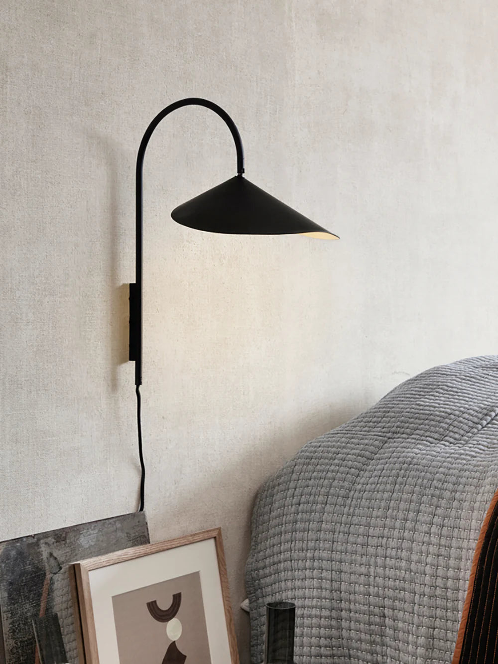 Lámpara de pared Arum giratoria