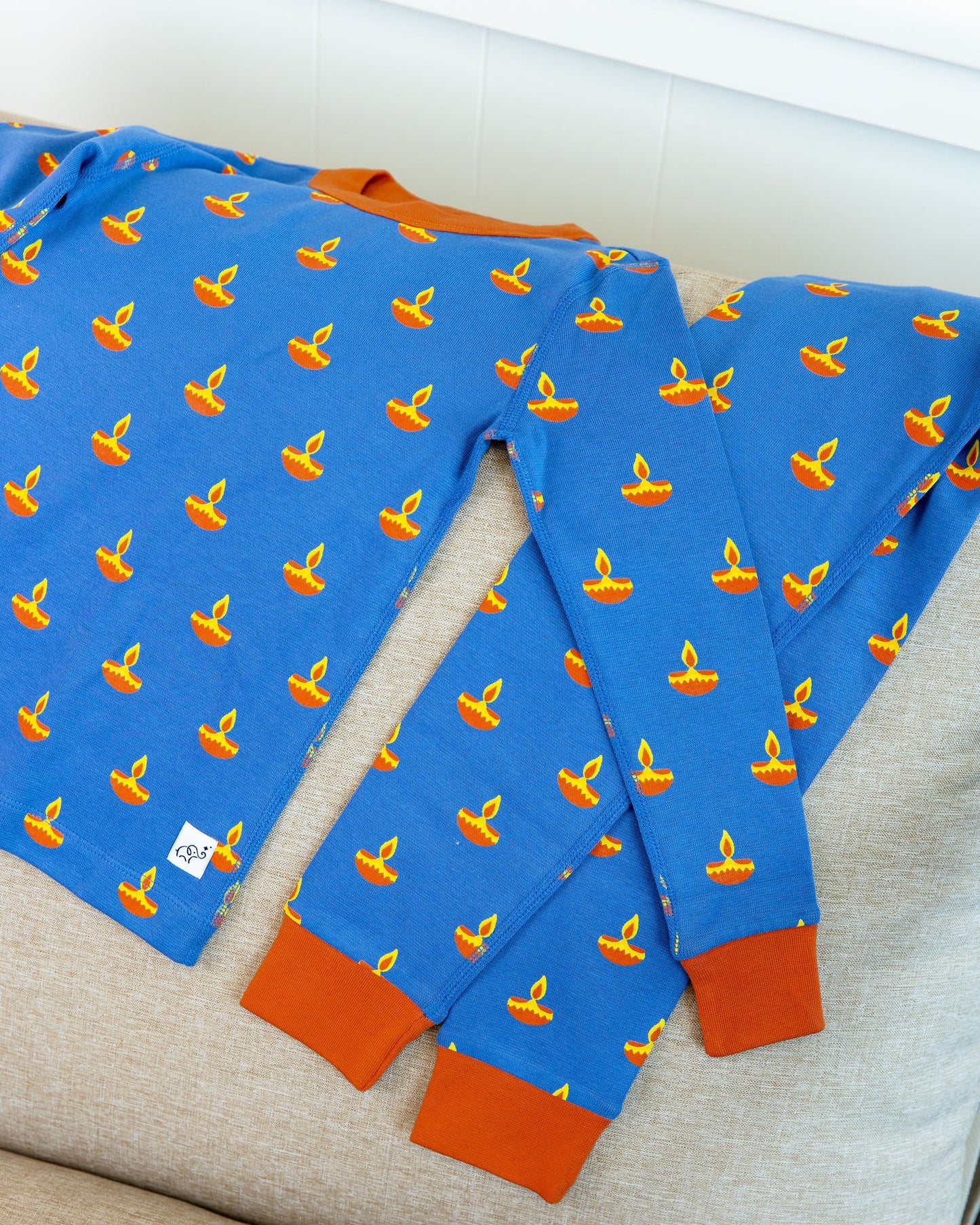 Big Kid Pajama Set – Blue Diya