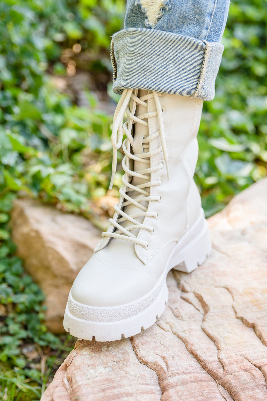 Sensación otoñal Botas de combate