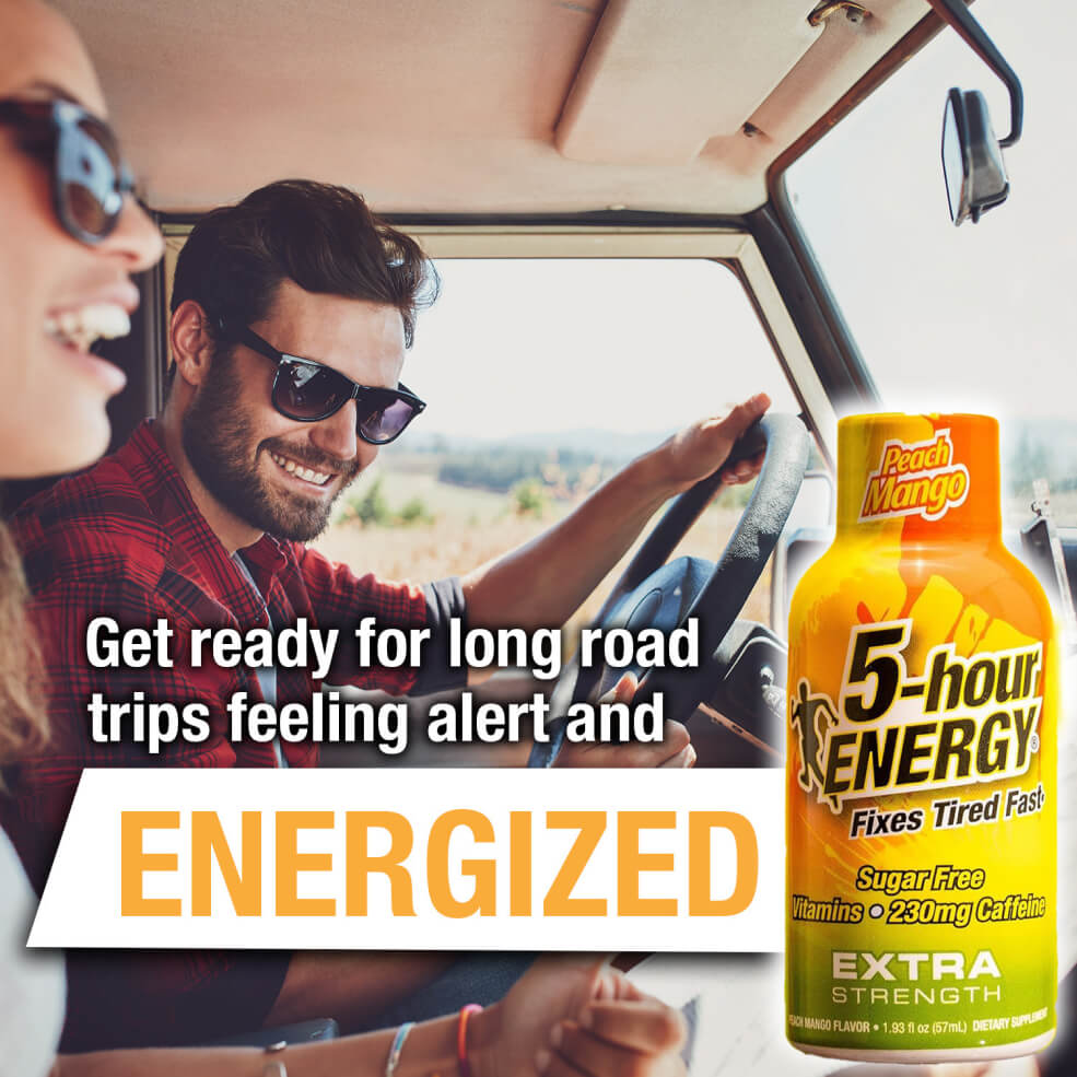 Paquete de 12 Unidades de Bebidas Energéticas 5-hour ENERGY de Concentración Extra, Sabor Melocotón Mango