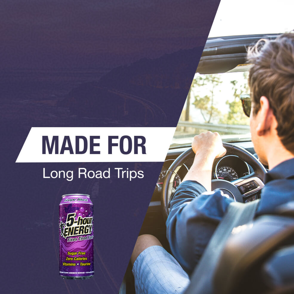 Bebida energética 5-hour ENERGY de sabor Grape Blast, fuerza extra, paquete de 12 unidades