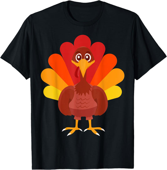 Kids Turkey Thanksgiving Outfit Clothes Cartoon Gift Turkey