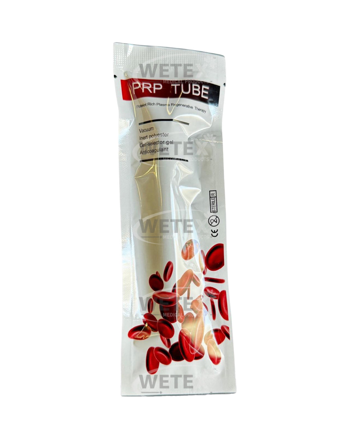 PRP Plasma Rico en Plaquetas Tubos PET de 10 ml ACD+Gel Separador+Biotina